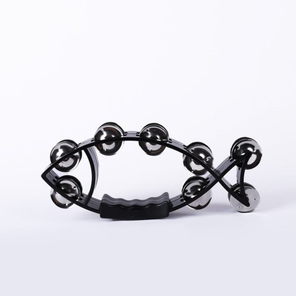 Tambourine Fish Black- Swanson Christian Products