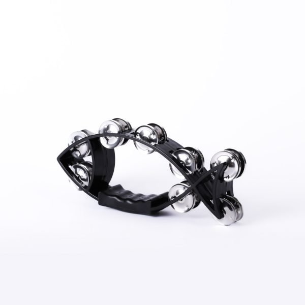 Tambourine Fish Black- Swanson Christian Products