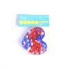 Peace popper heart- blue, red, white- Swanson Christian Products
