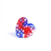 Peace popper heart- blue, red, white- Swanson Christian Products