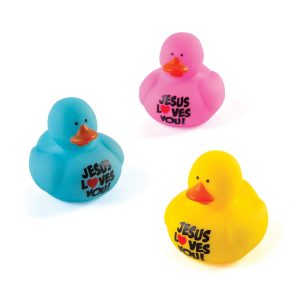 Rubber Ducks – Jesus Loves Me – Pack 12
