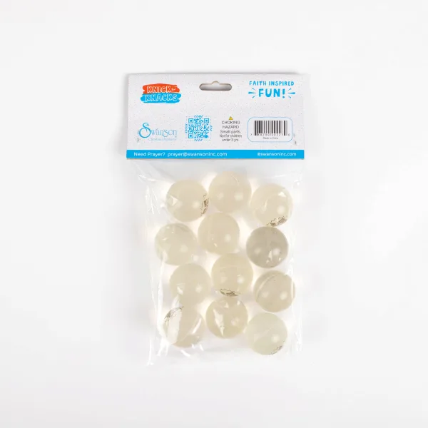 Bouncy Ball 12Ct - Glow With God | Swanson Christian Products
