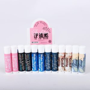 Lip Balm Display 2 each of 6 Assortment 12