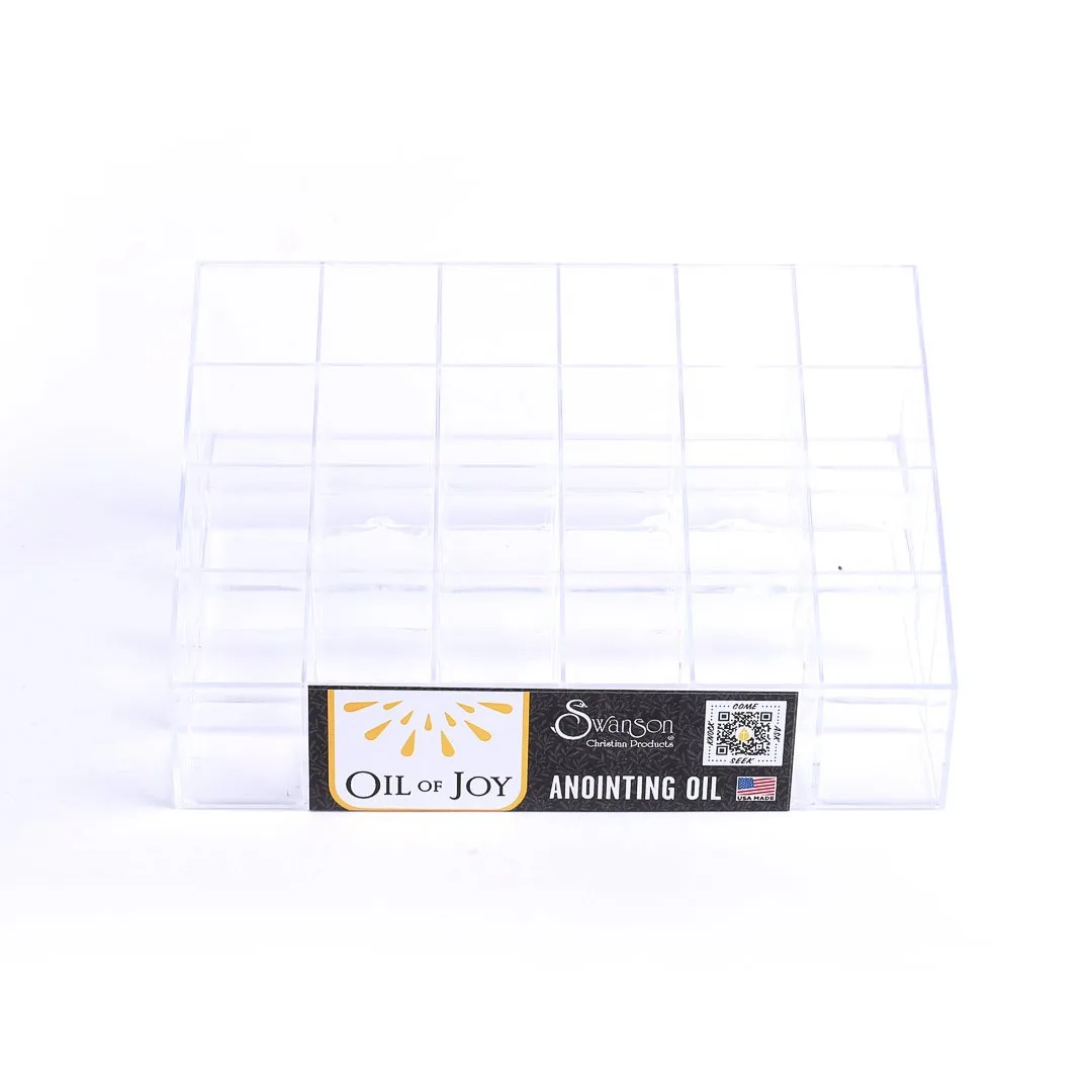 Display Oil/Lip Balm Slanted 24-Slot | Swanson Christian Products