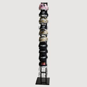 Hat Tower Display – Black – 12 Tier (Display Only)