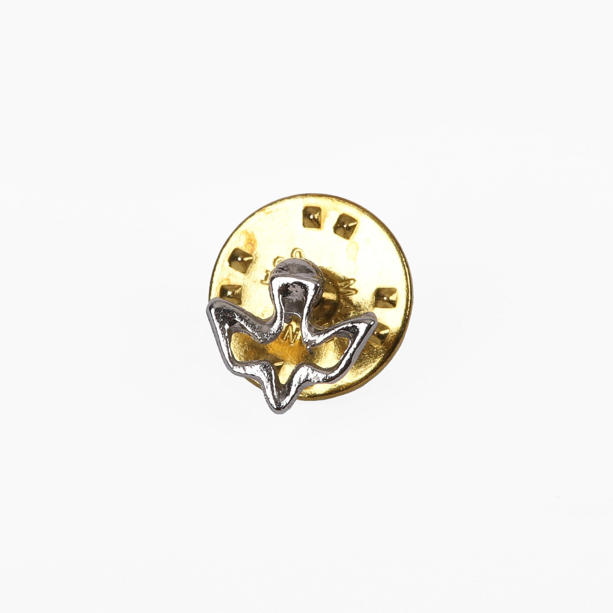 Lapel Pin - Small Open Dove - Silver - 6Pk - Image 3