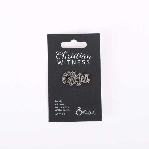 Lapel Pin - Chosen - Pk3 - Swanson Christian Products