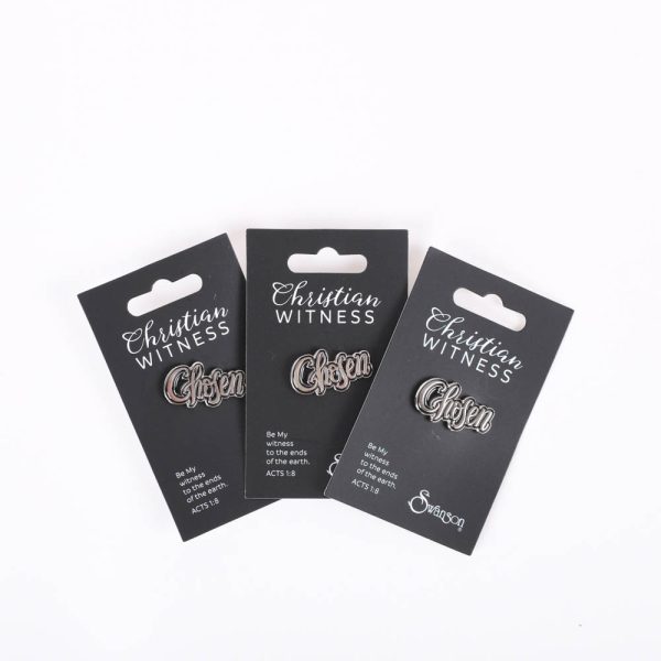 Lapel Pin - Chosen - Pk3 - Swanson Christian Products