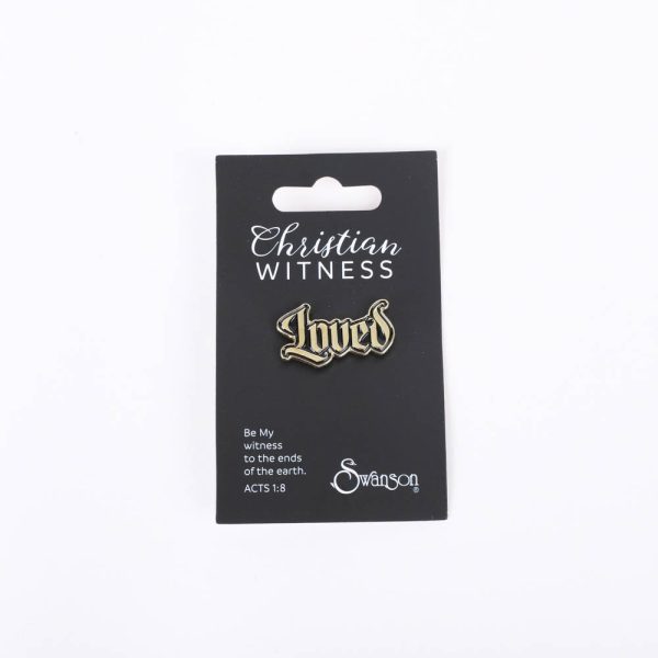 Lapel Pin - Loved - Pk3 - SWANSON CHRISTIAN PRODUCTS