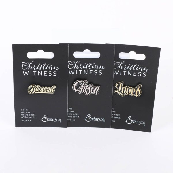 Lapel Pin Variety Pack - Who I Am - Swanson Christian Products