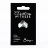 Lapel Pin - Israeli/Christian Flags