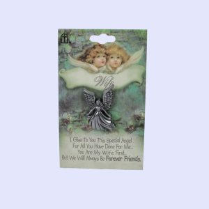 Lapel Pin Angel Wife PK6