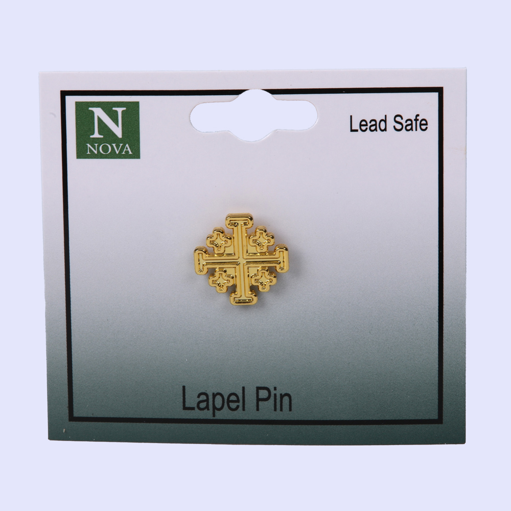 Lapel Pin Jerusalem Cross PK3 - Image 2