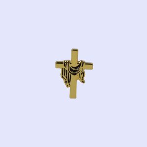 Lapel Pin Cross with Robe PK3