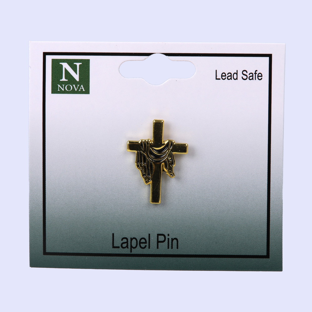 Lapel Pin Cross with Robe PK3 - Image 4
