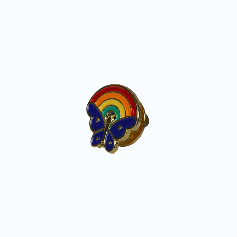 Lapel Pin Butterfly with Rainbow PK3 - Image 4
