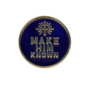 Lapel Pin Make Him Known Pk6