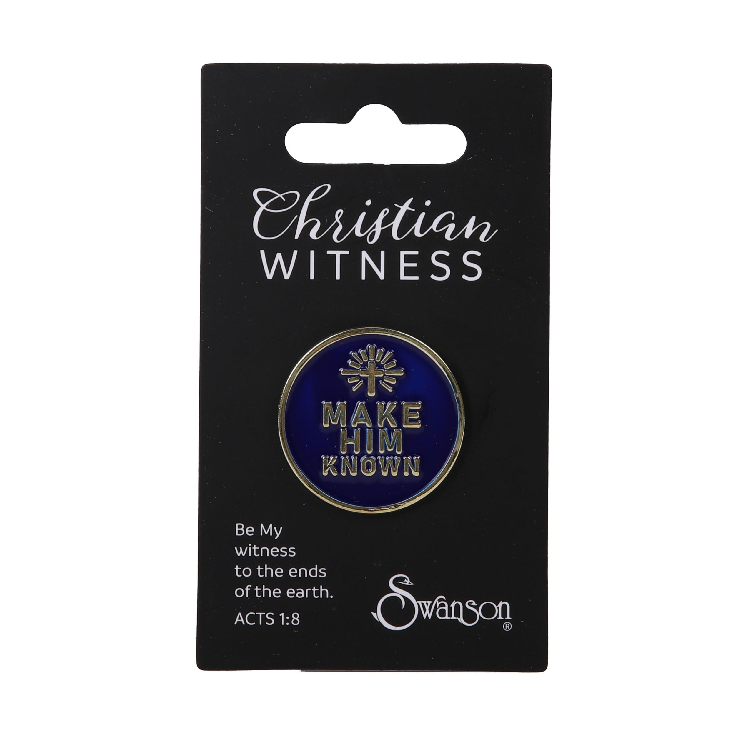 Lapel Pin - Make Him Known - Pk6 | Swanson Christian Products