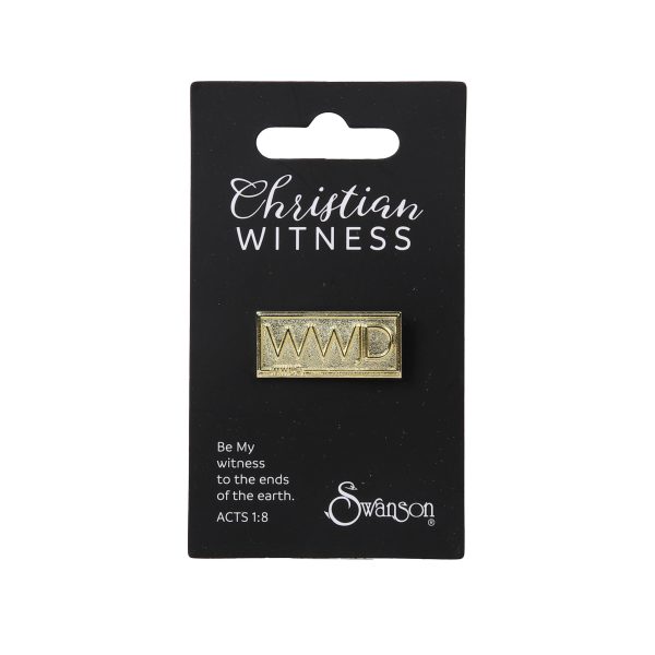 WWJD Lapel Pin - Pk6 | Swanson Christian Products