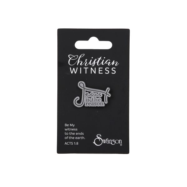 Lapel Pin - Jesus Is The Reason Pk6 | Swanson Christian Products