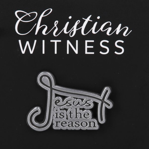 Lapel Pin - Jesus Is The Reason Pk6 | Swanson Christian Products
