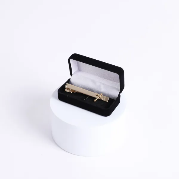 Tie Bar Cross Gold- Swanson Christian Products