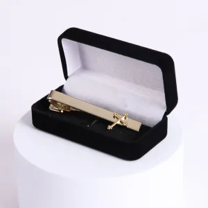 Tie Bar – Cross – Gold