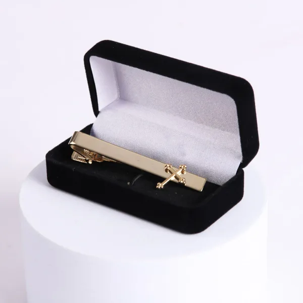 Tie Bar Cross Gold- Swanson Christian Products