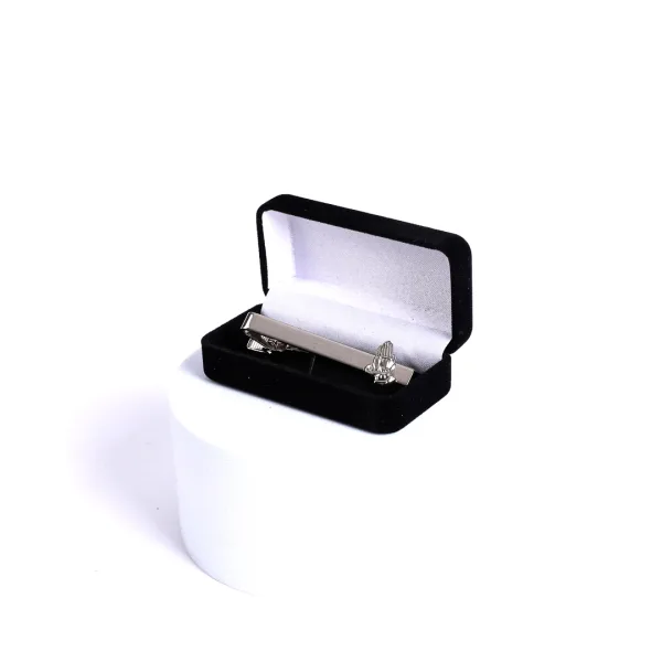Tie Bar Praying Hands Silver- Swanson Christian Products