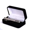 Silver Etched Tie Bar- Jesus- Swanson Christian products