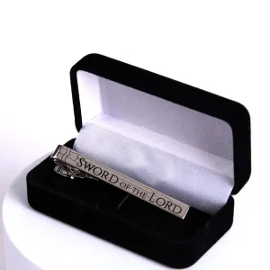 Silver Tie Bar- “Sword Of The Lord”