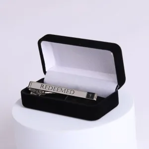 Silver Tie Bar – “Redeemed”