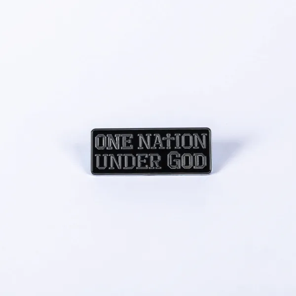 Auto Emblem - One Nation Under God - Silver - Pk6 | Swanson Christian Products