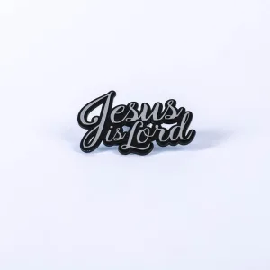 Auto Emblem – Jesus is Lord – Silver – Pk6