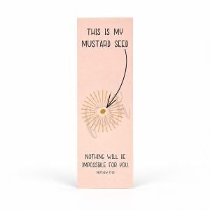 Mustard Seed Faith Bookmark – Matthew 17:20 – Pack of 25
