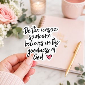 Sticker Vinyl Be The Reason Pk5