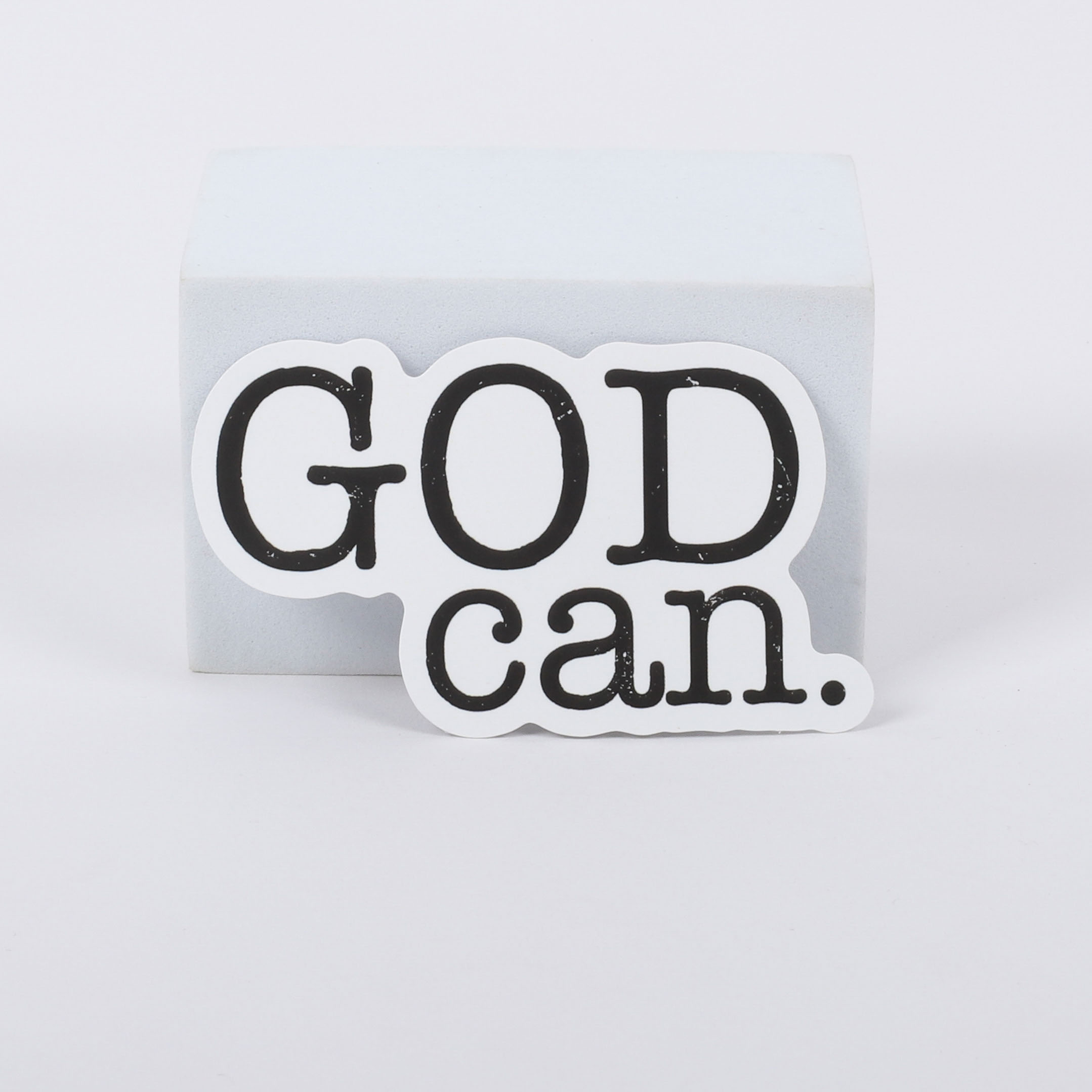 Sticker Vinyl God Can Pk5 - Image 2