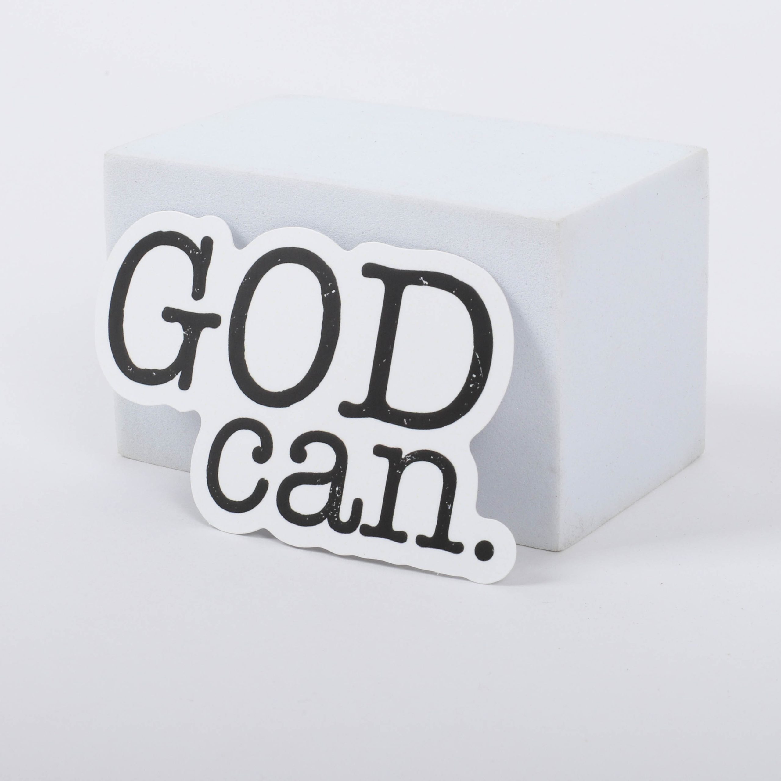 Sticker Vinyl God Can Pk5 - Image 3