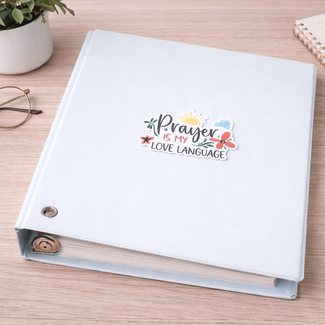 Sticker Vinyl Prayer Love Language Pk5 - Image 3
