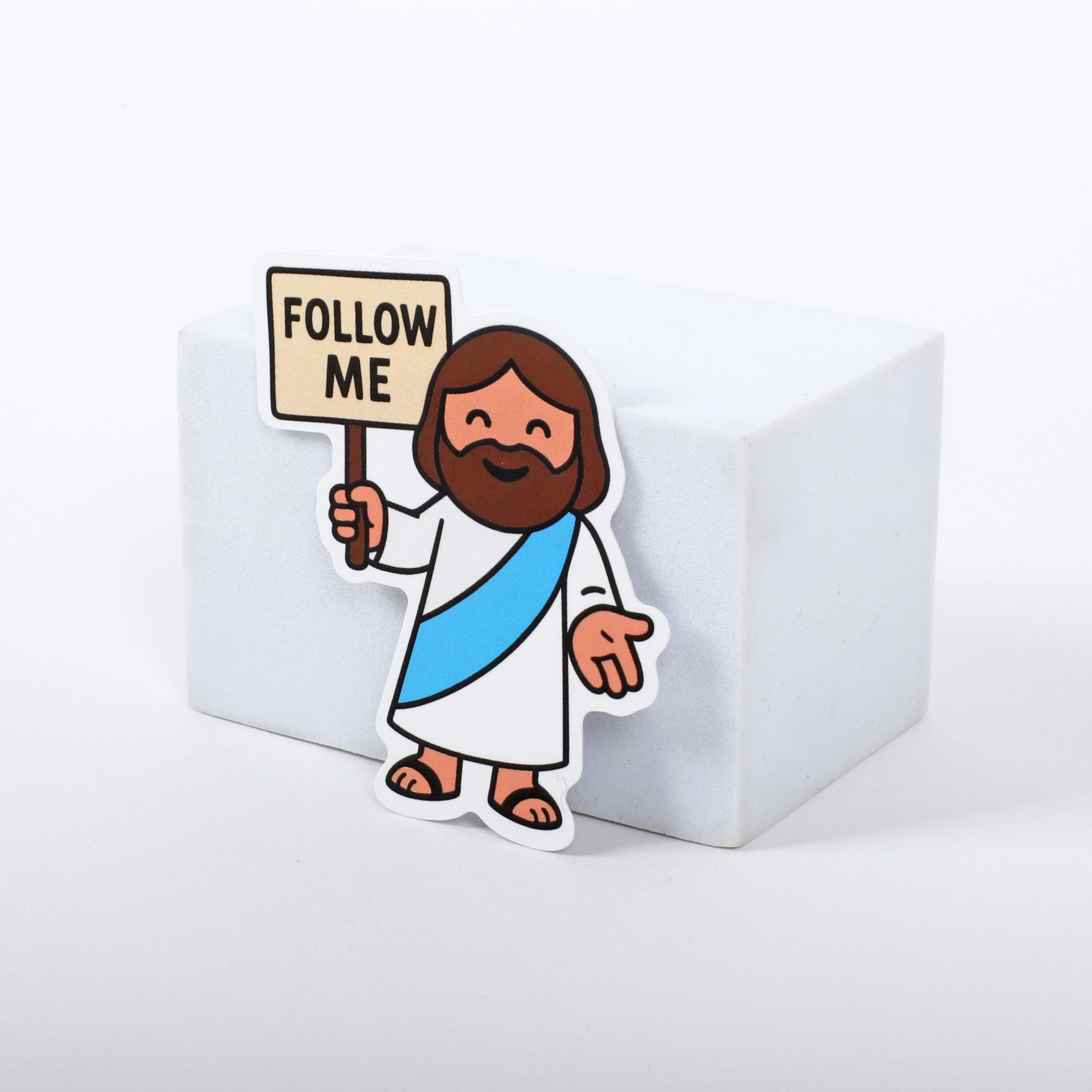 Sticker Vinyl Follow Me Pk5 - Image 2