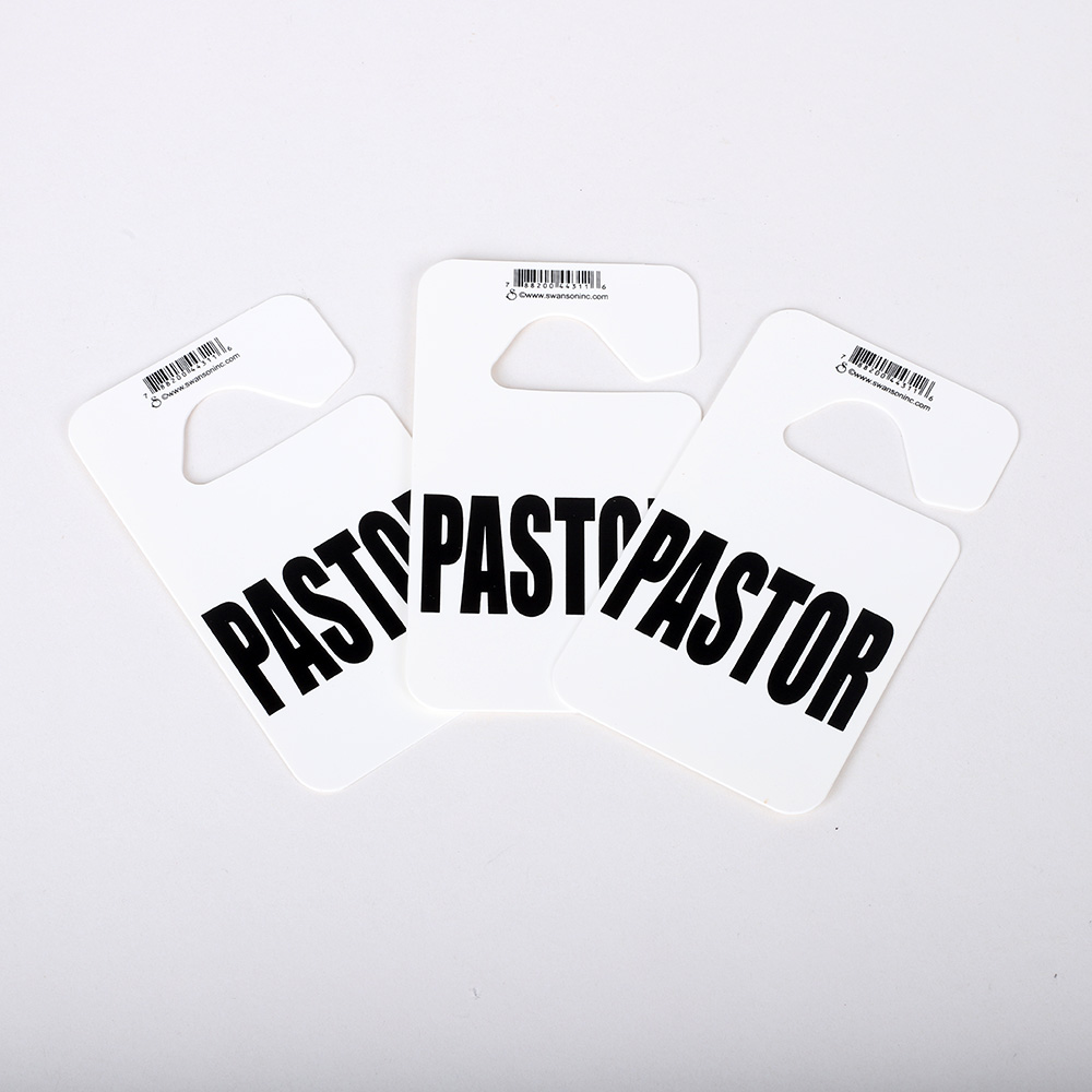 Auto Hangtag - Pastor - Pack of 3 - Image 2