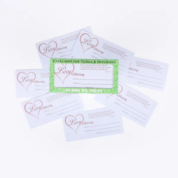 Offering Envelop Love- Swanson Christian Products