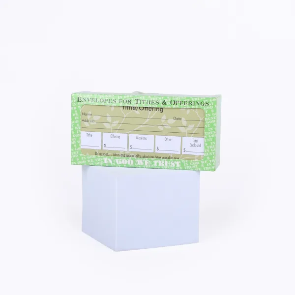Offering Envelop For Tithe Offering Deut. 12: 6-7- Swanson Christian Products