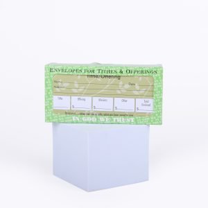 Offering Envelope for Tithe and Offering – 100 Count – Deut. 12:6-7