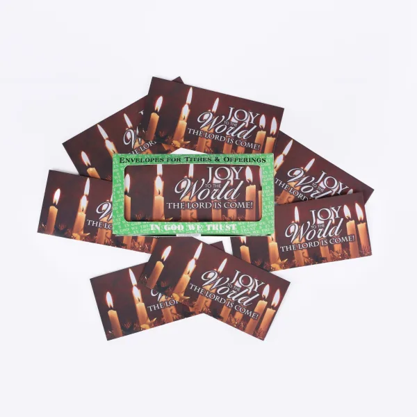 Offering Envelop- Joy To The World- Swanson Christian Products