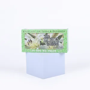 Offering Envelope Luke 24:34 100Ct