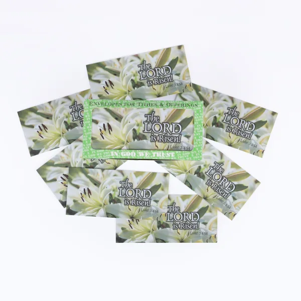 Offering Envelop- Luke 24:34- Swanson Christian Products