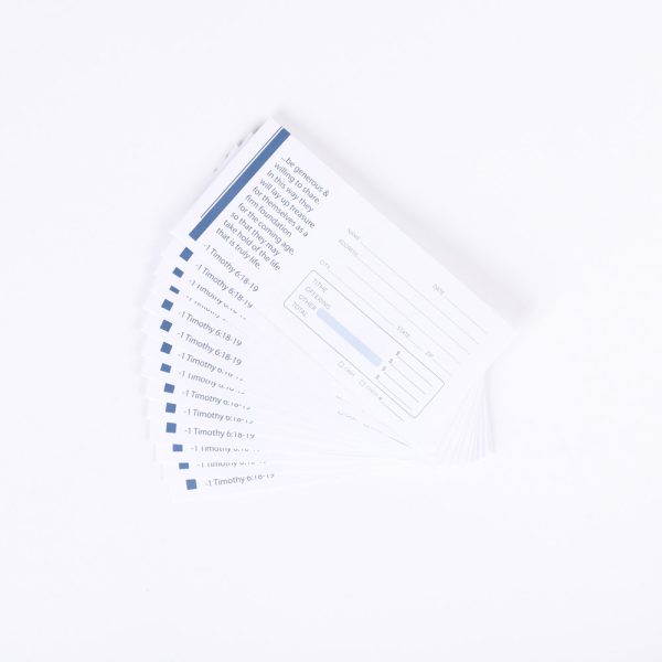 Envelope for Tithe and Offering - 1 Timothy 6:18-19 Treasure | Swanson Christian Products