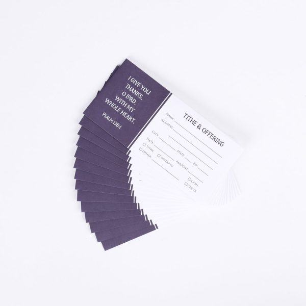 Envelope for Tithe and Offering - Give Thanks - 100 Ct. | Swanson Christian Products