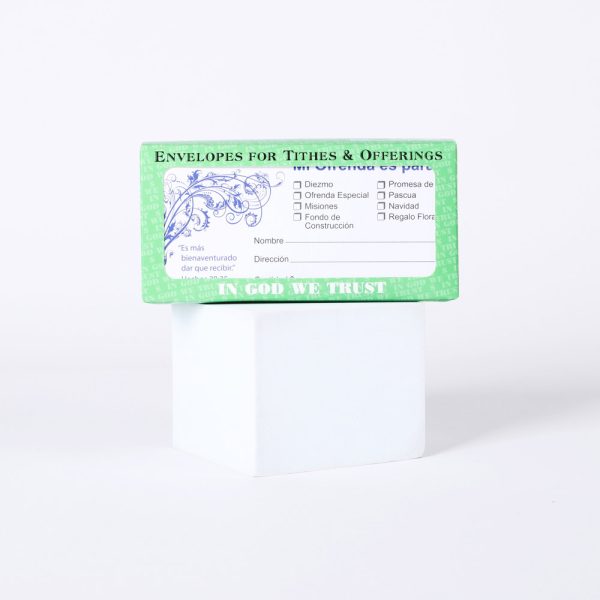 Spanish Envelope for Tithe and Offering - Blessed To Give - 100 Ct. | Swanson Christian Products
